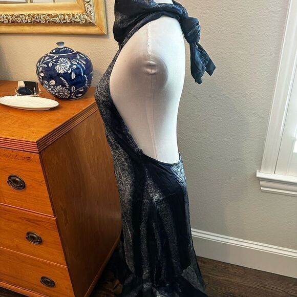 MIAOU Blue Karina Midi Dress-H7 - Picture 5 of 7